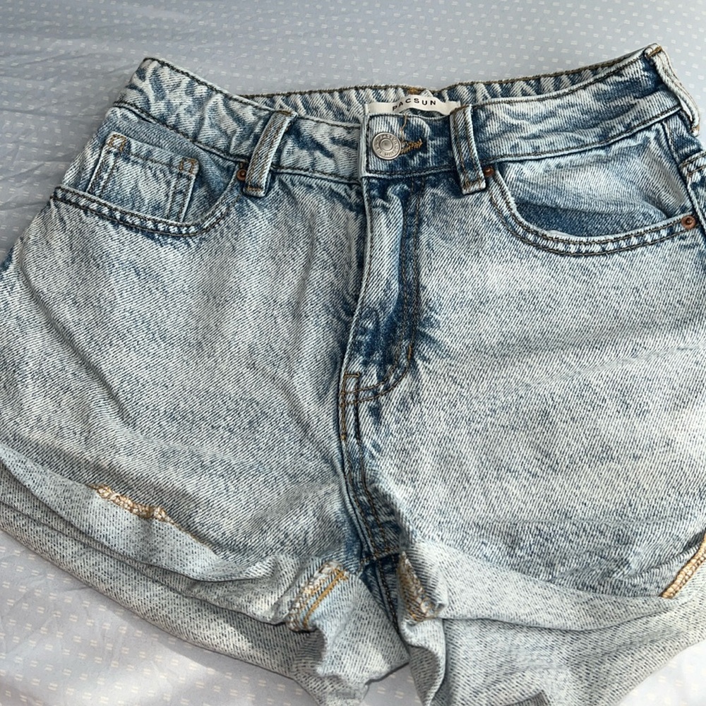 Light denim pacsun shorts